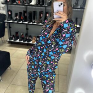 Pijama Mono Art Kitty-