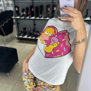Pijama Art Homero Corazon-